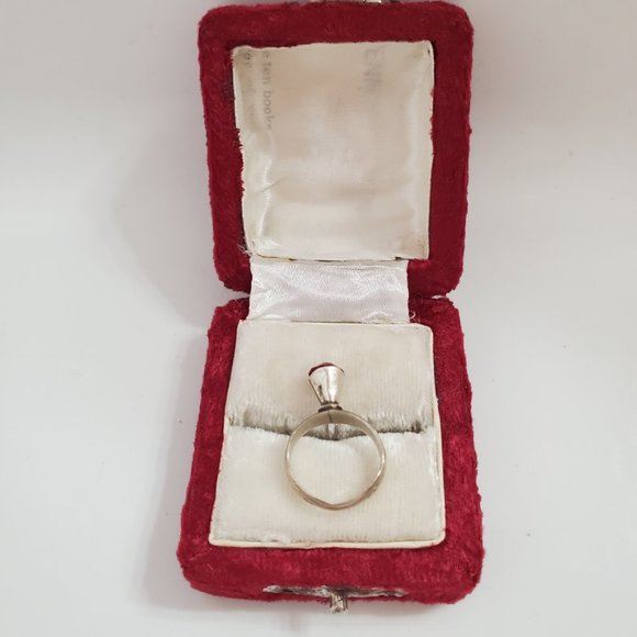 Red rupee medieval ring - Picture 4 of 10